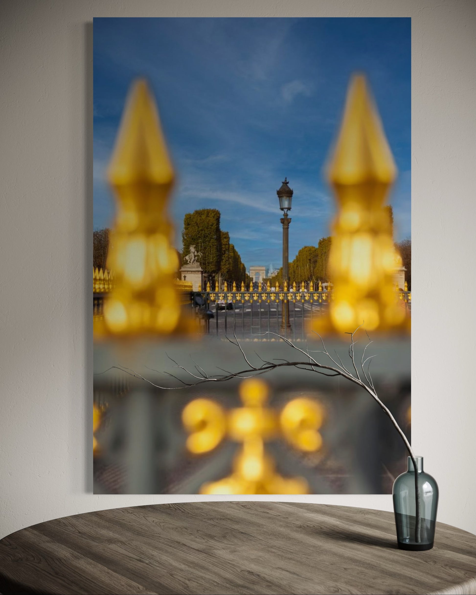 PERSPECTIVE DOREE SUR LES CHAMPS-ELYSEES