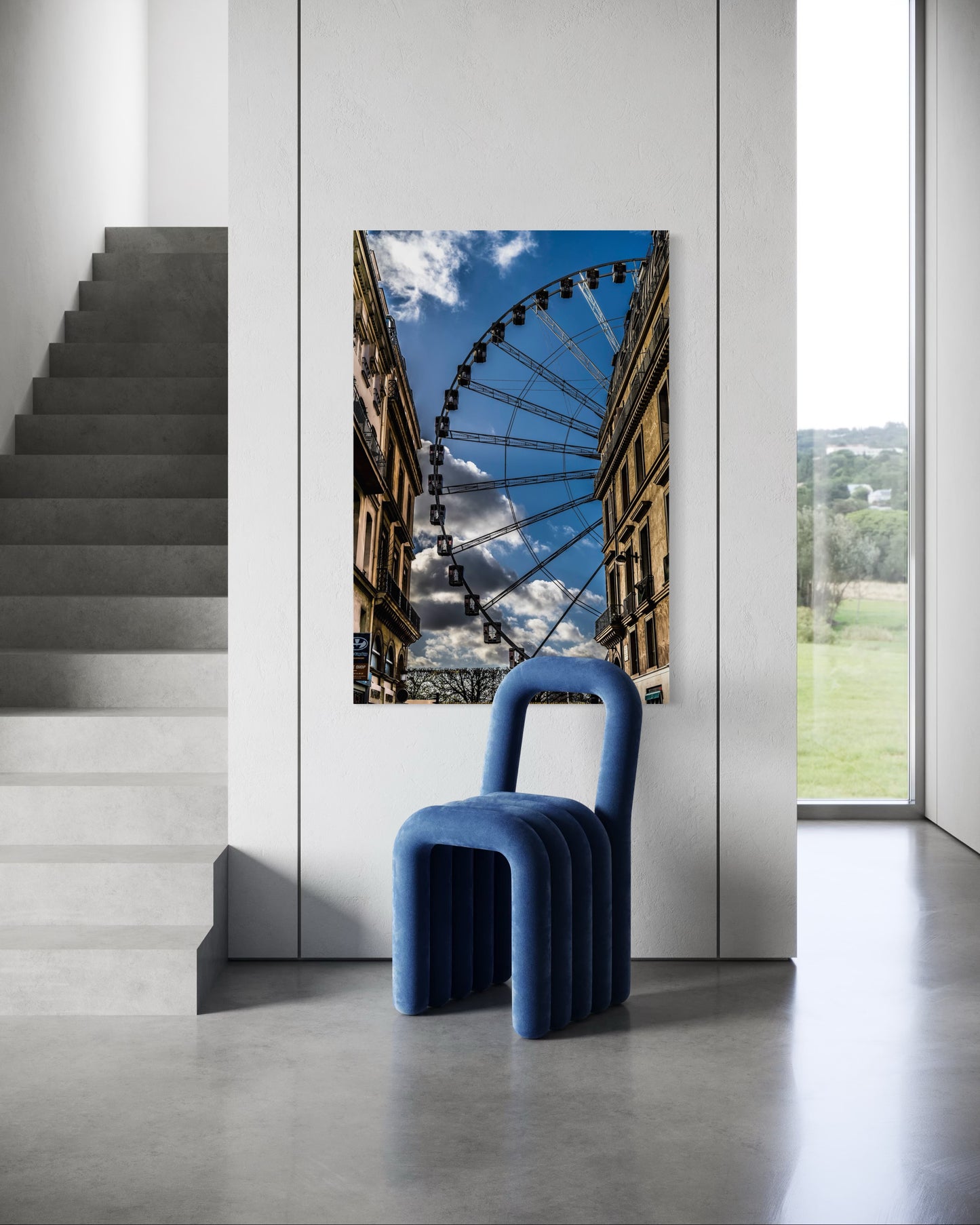 LA GRANDE ROUE ENTRE LES MURS DU PASSE