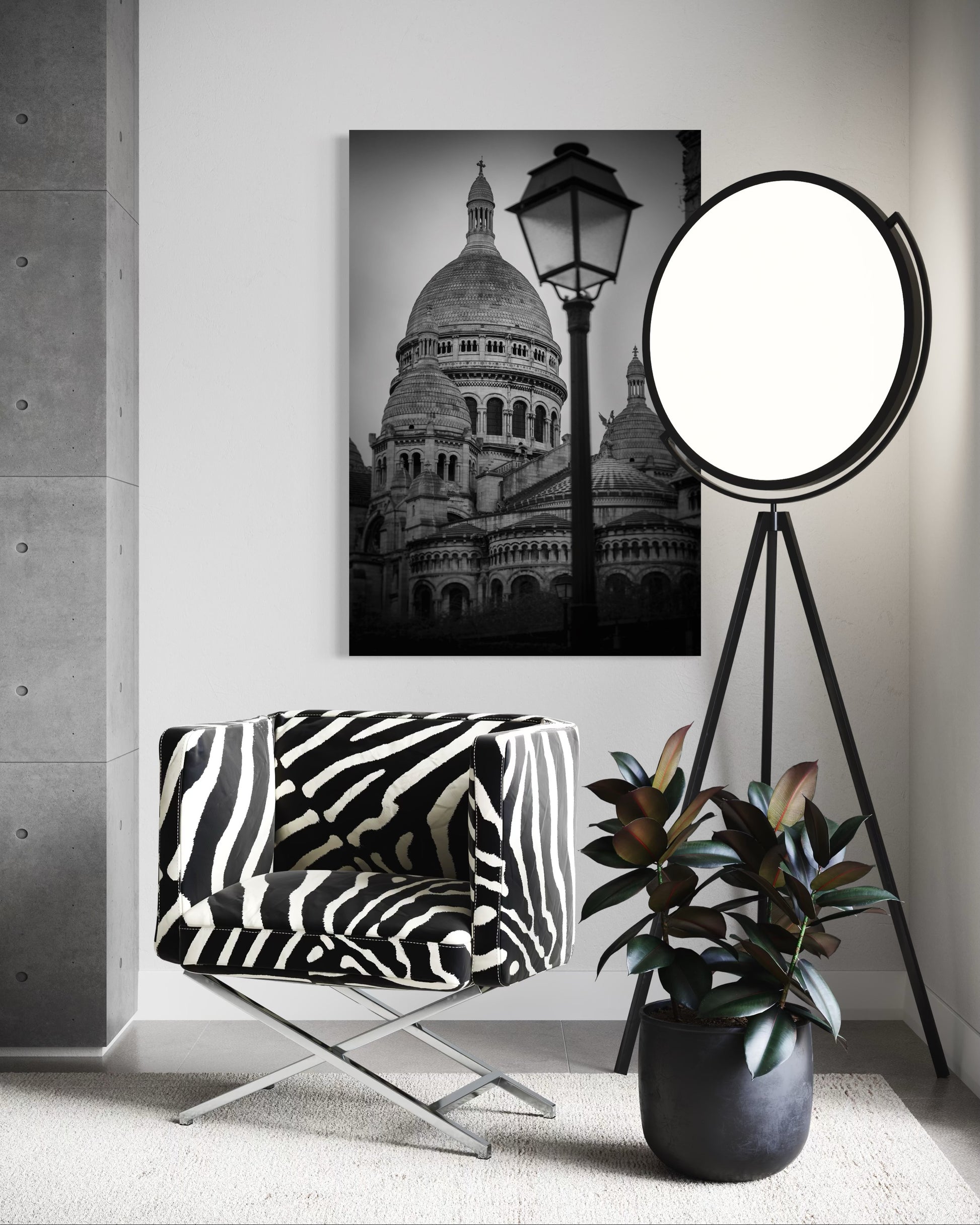 SILHOUETTE SUR SACRE-COEUR