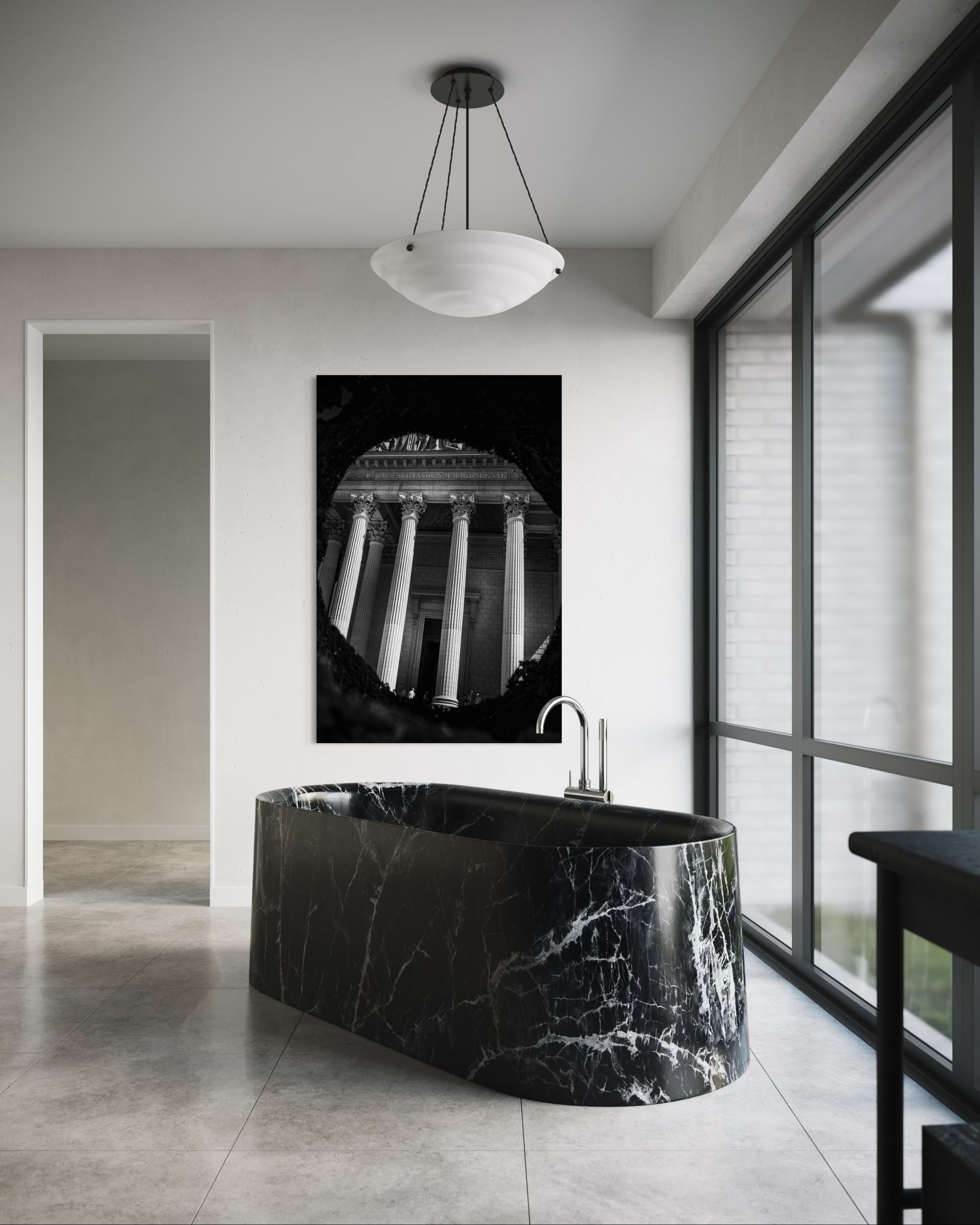 Fenêtre sur la Madeleine